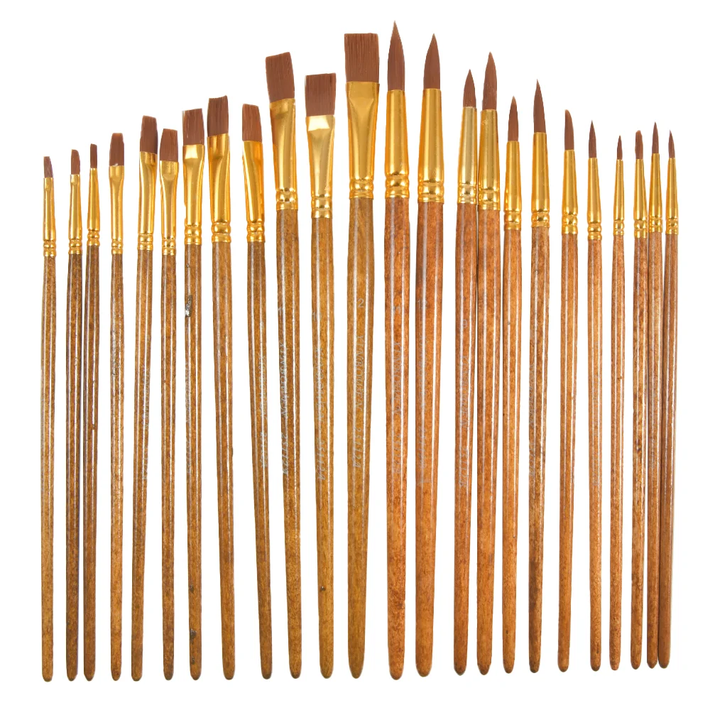 12PCS/set of Nylon Watercolor Brush with Different Shapes, Round Flat Head Watercolor Brush Set, Art Supplies
12PCS/set of Nylon Watercolor Brush with Different Shapes, Round Flat Head Watercolor Brush Set, Art Supplies