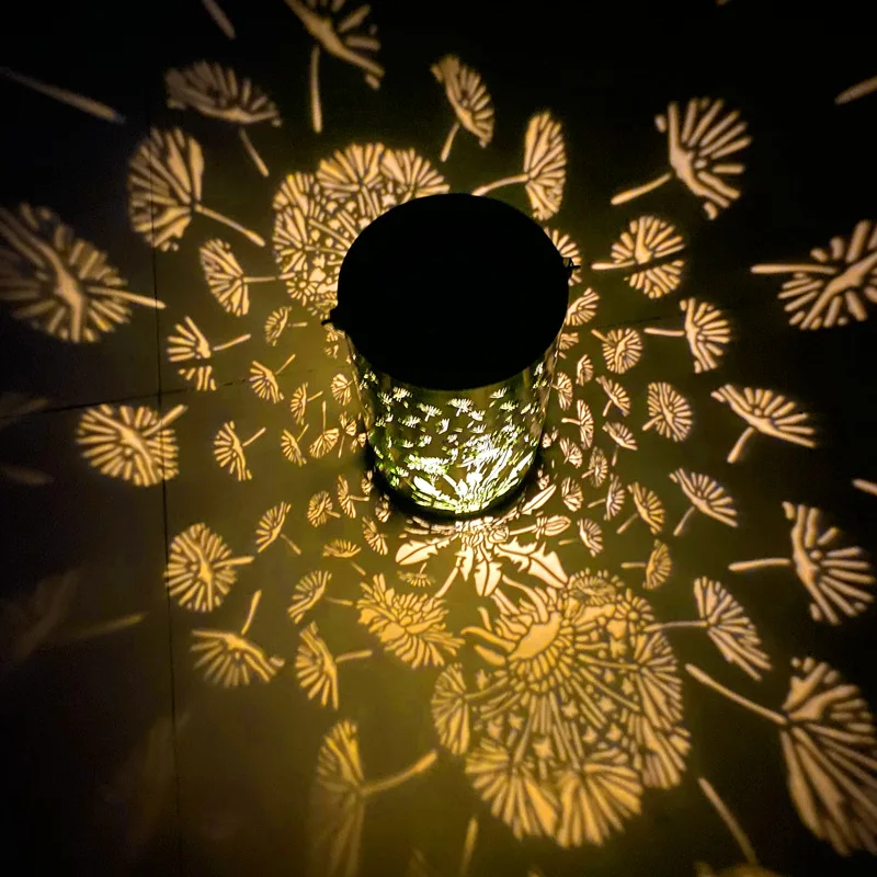 Outdoor Wrought Iron Solar Decorative Lights, Dandelion Projection, Courtyard Balcony Landscape Garden Lawn
Outdoor Wrought Iron Solar Decorative Lights, Dandelion Projection, Courtyard Balcony Landscape Garden Lawn
