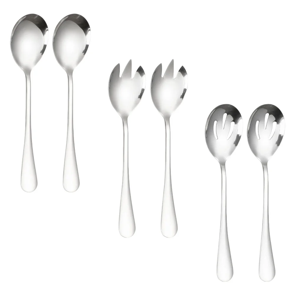 Spoon Salad Serving Spoons Stainless Fork Steel Set Sporks Perforatedfruit Stirring Picks Coffee Soup Dessert Mixing Party
Spoon Salad Serving Spoons Stainless Fork Steel Set Sporks Perforatedfruit Stirring Picks Coffee Soup Dessert Mixing Party