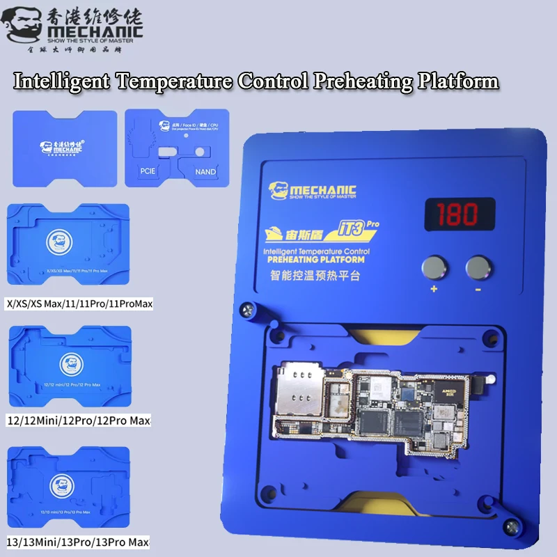 mechanic iT3Pro multitool Platform Motherboard layer preheating table for iphone X XSMAX 11 12 13PROMAX IC CHIP repair tools 
mechanic iT3Pro multitool Platform Motherboard layer preheating table for iphone X XSMAX 11 12 13PROMAX IC CHIP repair tools