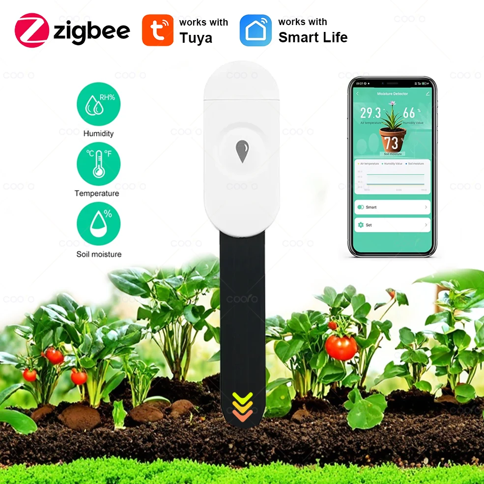 Датчик влажности почвы coolo ZigBee
Датчик влажности почвы coolo ZigBee