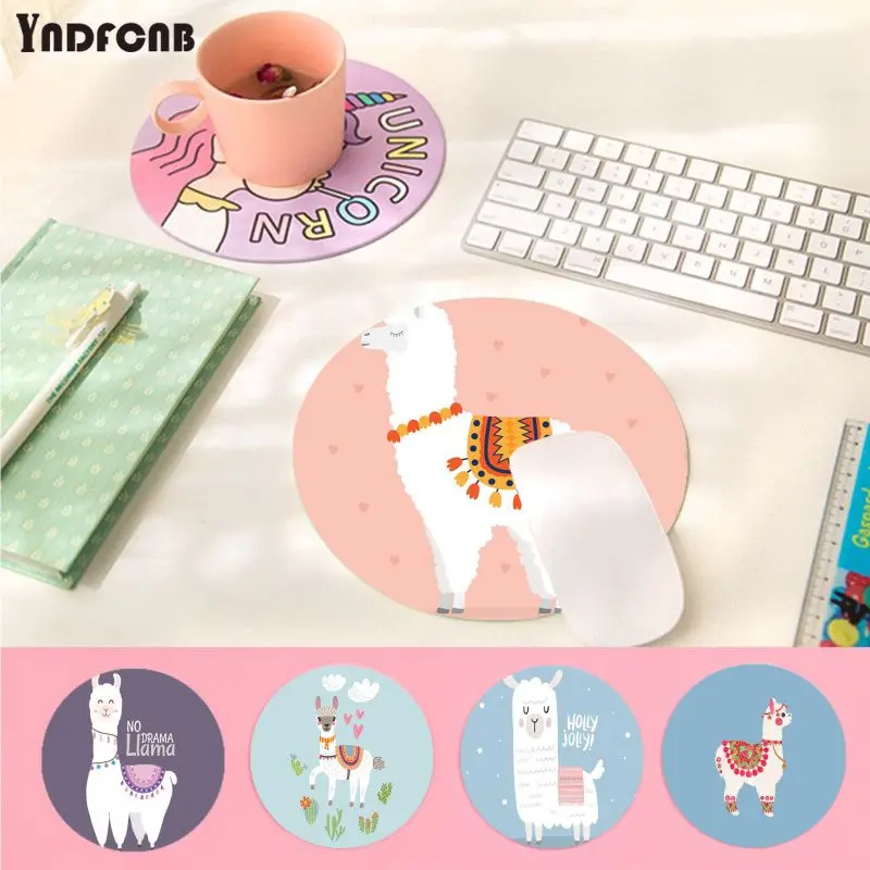 YNDFCNB Hot Sales Alpaca llama Pattern Rubber Mouse Durable Desktop Mousepad gaming Mousepad Rug For PC Laptop Notebook
YNDFCNB Hot Sales Alpaca llama Pattern Rubber Mouse Durable Desktop Mousepad gaming Mousepad Rug For PC Laptop Notebook