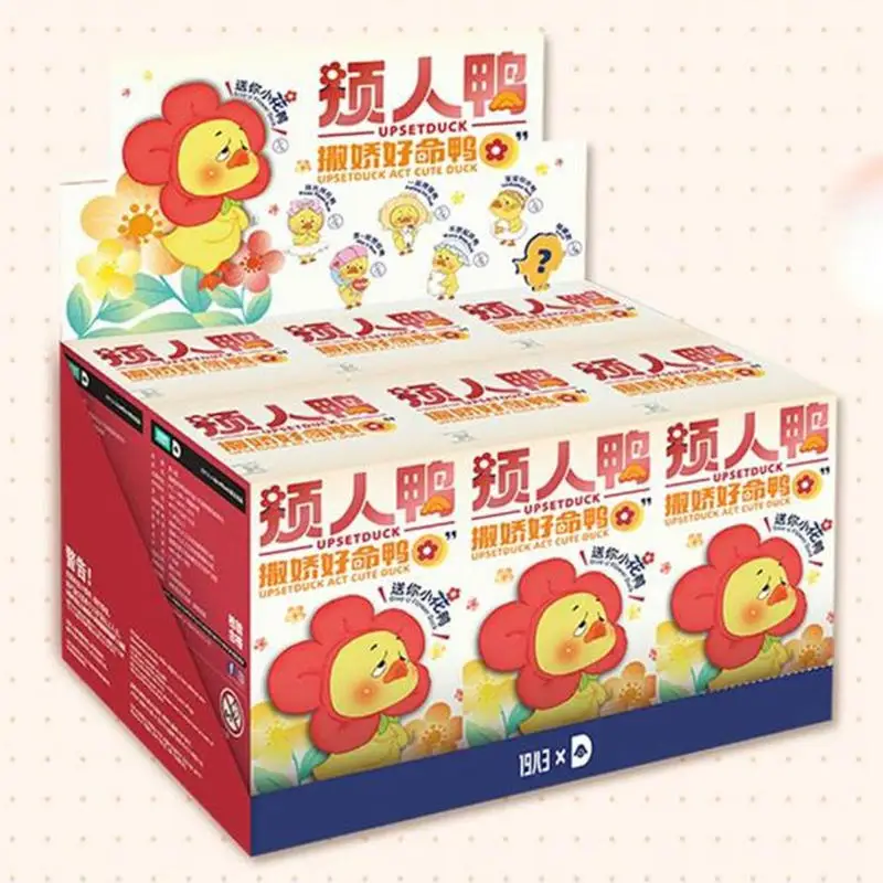 Spot Upsetduck 2 Act Cute Duck Series Плюшевая кукла Слепая коробка Игрушки Kawaii Фигурка Модель