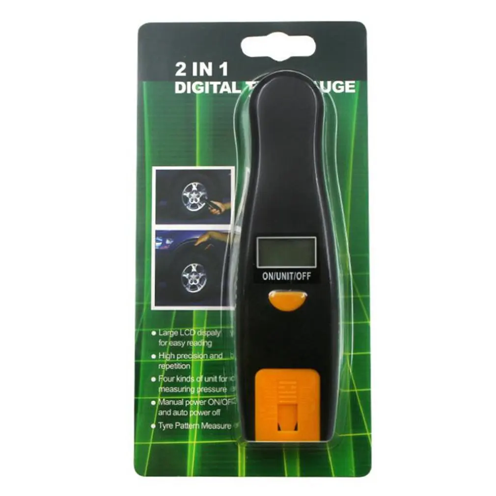 2 In 1 Digital Car Tire Tyre Air Pressure Gauge Meter LCD Display Manometer Barometers Tester For Car Truck Motorcycle
2 In 1 Digital Car Tire Tyre Air Pressure Gauge Meter LCD Display Manometer Barometers Tester For Car Truck Motorcycle