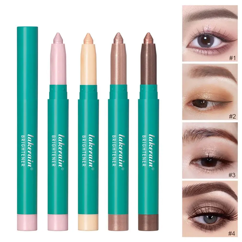 New 4 Styles Highlighting Eye Pencil Pearl Fine Glitter Repair Double-Hended Brightening Eyeshadow Stick E6Y0 
New 4 Styles Highlighting Eye Pencil Pearl Fine Glitter Repair Double-Hended Brightening Eyeshadow Stick E6Y0