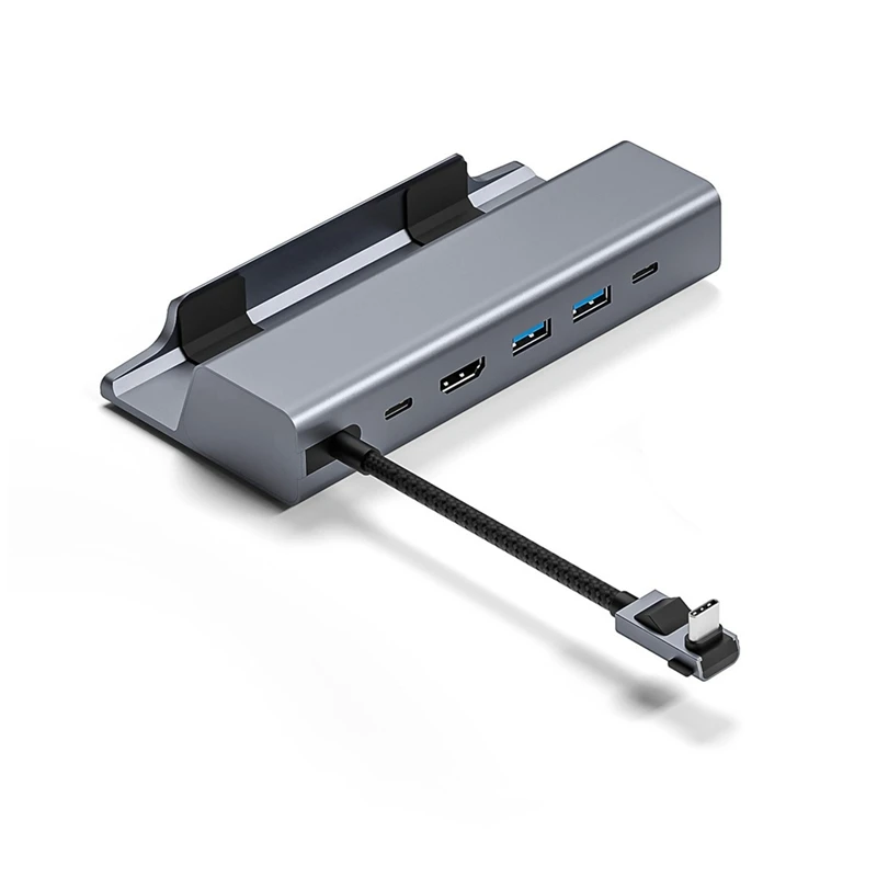 6 в 1 Doking станция для паровой колоды 4K 60 Гц RJ45 USB3.0 для паровой колоды, зарядного ТВ-базы 
6 в 1 Doking станция для паровой колоды 4K 60 Гц RJ45 USB3.0 для паровой колоды, зарядного ТВ-базы
