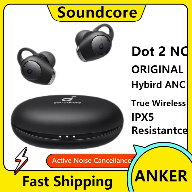 Оригинальные беспроводные Bluetooth-наушники Soundcore Life DOT2 NC с активным шумоподавлением, спортивные игровые наушники
Оригинальные беспроводные Bluetooth-наушники Soundcore Life DOT2 NC с активным шумоподавлением, спортивные игровые наушники