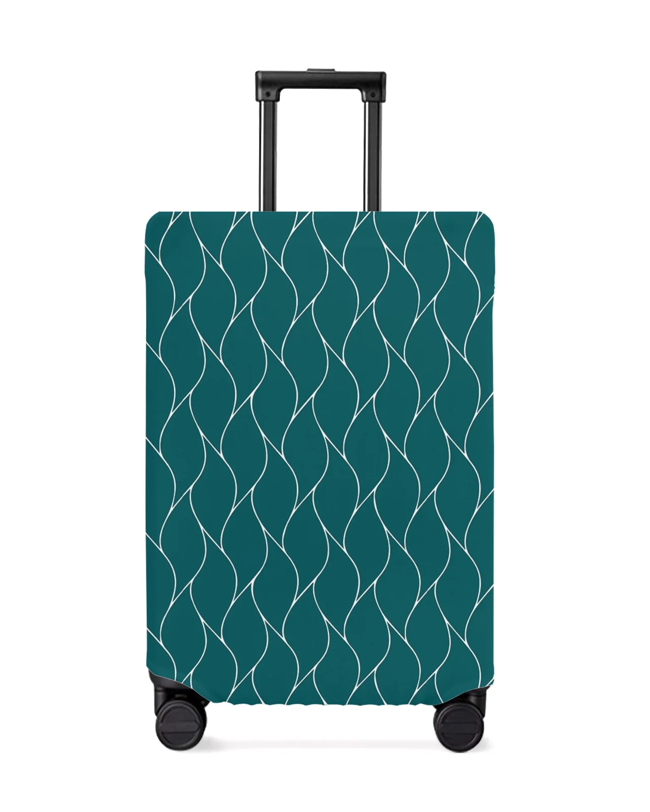 Turquoise Color Wave Pattern Texture Travel Luggage Cover Elastic Baggage Cover Suitcase Case Dust Cover Travel Accessories
Turquoise Color Wave Pattern Texture Travel Luggage Cover Elastic Baggage Cover Suitcase Case Dust Cover Travel Accessories