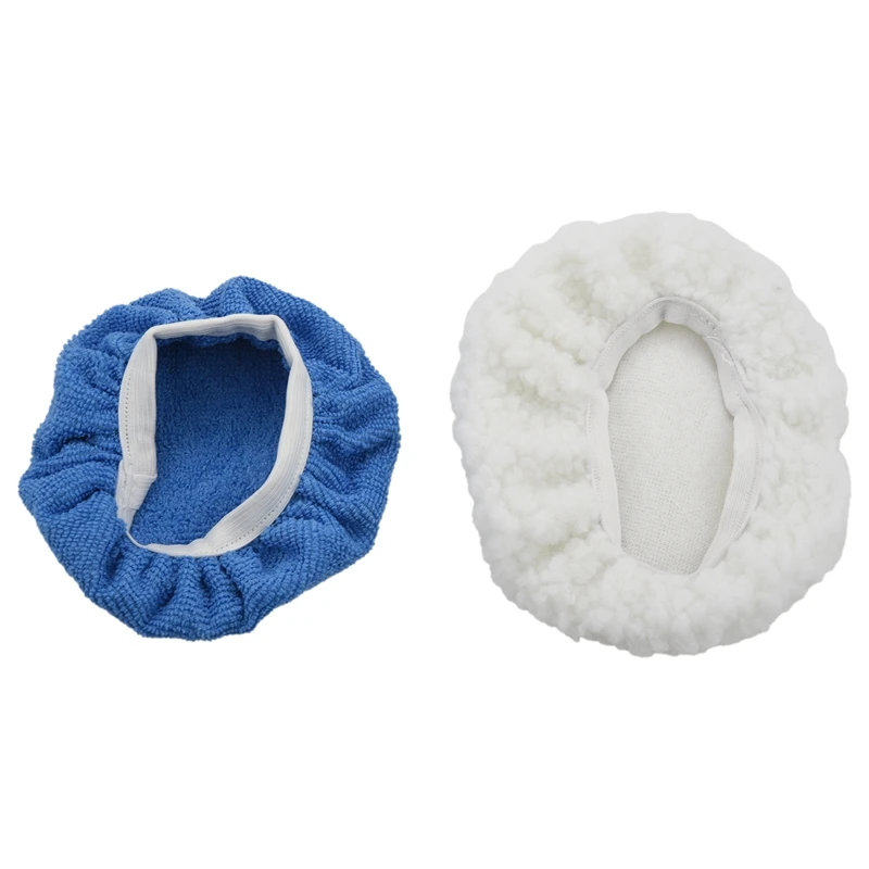 16 Packs Car Polisher Pad Bonnet Set(5 To 6 Inches) Including 12 Packs Microfiber Car Polishing Bonnet And 4 Packs Waxing Bonnet
16 Packs Car Polisher Pad Bonnet Set(5 To 6 Inches) Including 12 Packs Microfiber Car Polishing Bonnet And 4 Packs Waxing Bonnet
