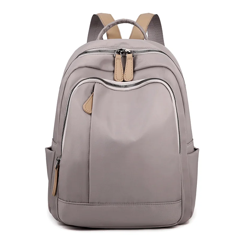 New Korean Version of Oxford Cloth Fashion School Bag Solid Color All-match Women Travel Backpack Bags for Women
New Korean Version of Oxford Cloth Fashion School Bag Solid Color All-match Women Travel Backpack Bags for Women