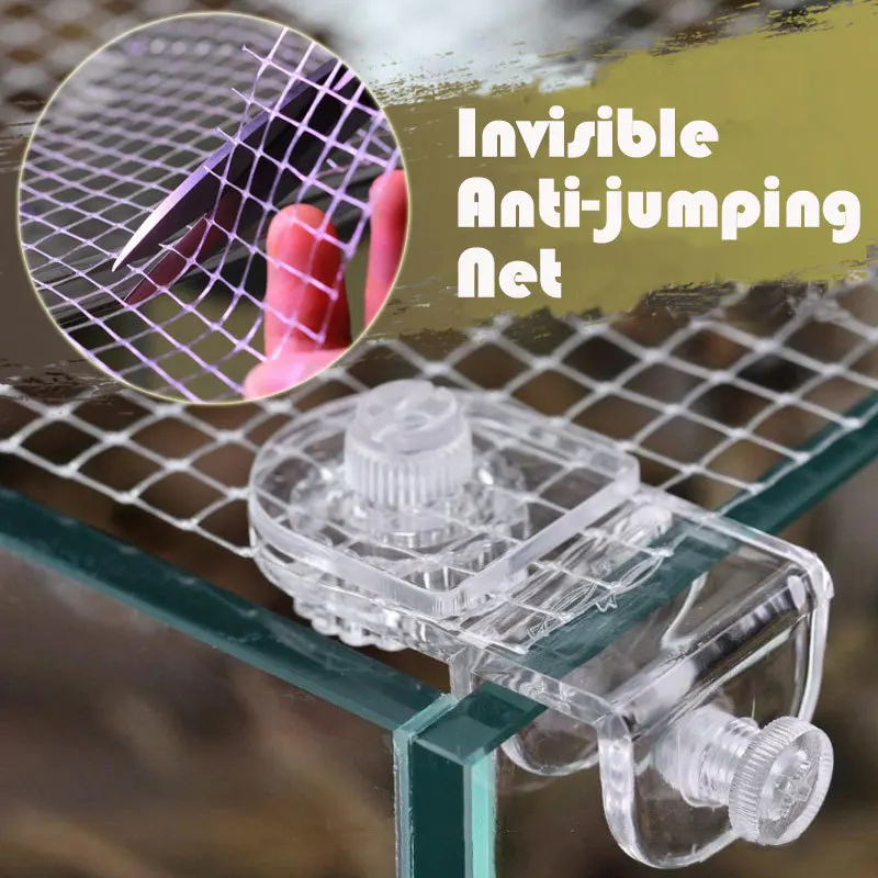 Aquarium Cover Anti-jumping Net Fresh Seawater Fish Tank Shrimp Anti Escape Net Adjustable Marine Accessories Holder Fixture
Aquarium Cover Anti-jumping Net Fresh Seawater Fish Tank Shrimp Anti Escape Net Adjustable Marine Accessories Holder Fixture