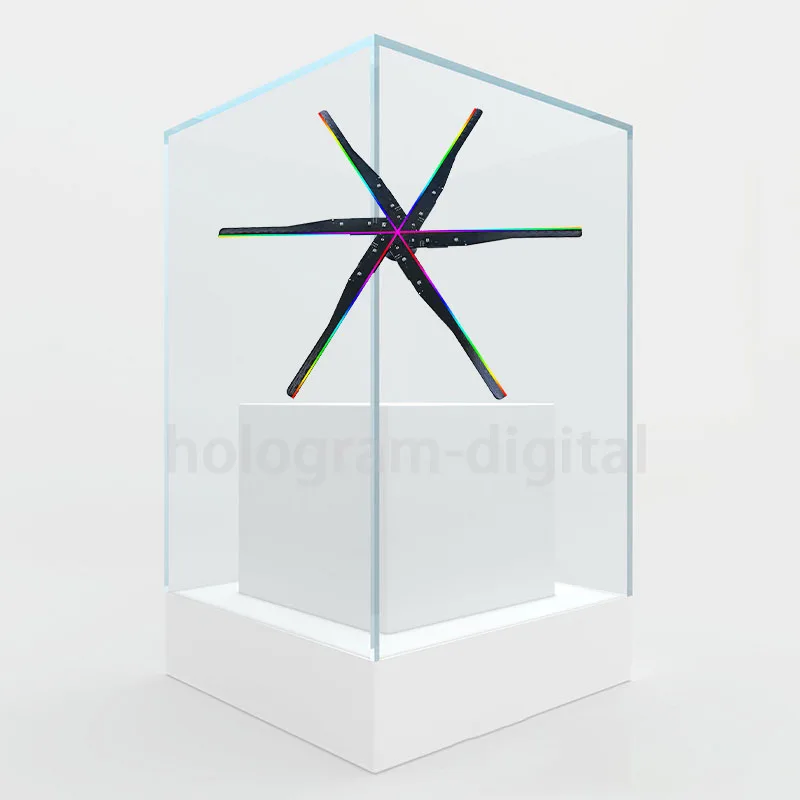 2023 3D HD Hologram Fan Projector Wifi LED Float Sign Player Shop Advertise Bar Halloween Wedding Christmas Party Display Light
2023 3D HD Hologram Fan Projector Wifi LED Float Sign Player Shop Advertise Bar Halloween Wedding Christmas Party Display Light