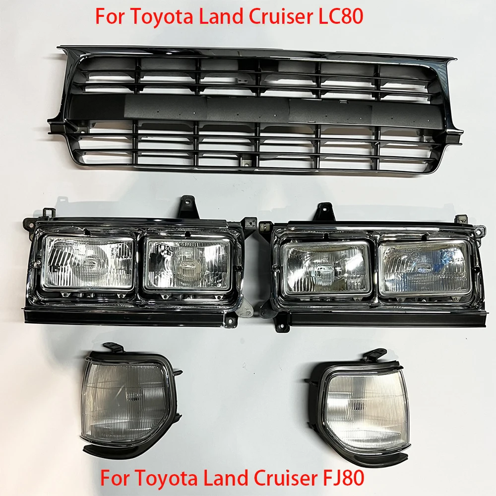 Headlight Assembly For Toyota LC80 Land Cruiser Corner Light Land Cruiser FJ80 Headlight 
Headlight Assembly For Toyota LC80 Land Cruiser Corner Light Land Cruiser FJ80 Headlight