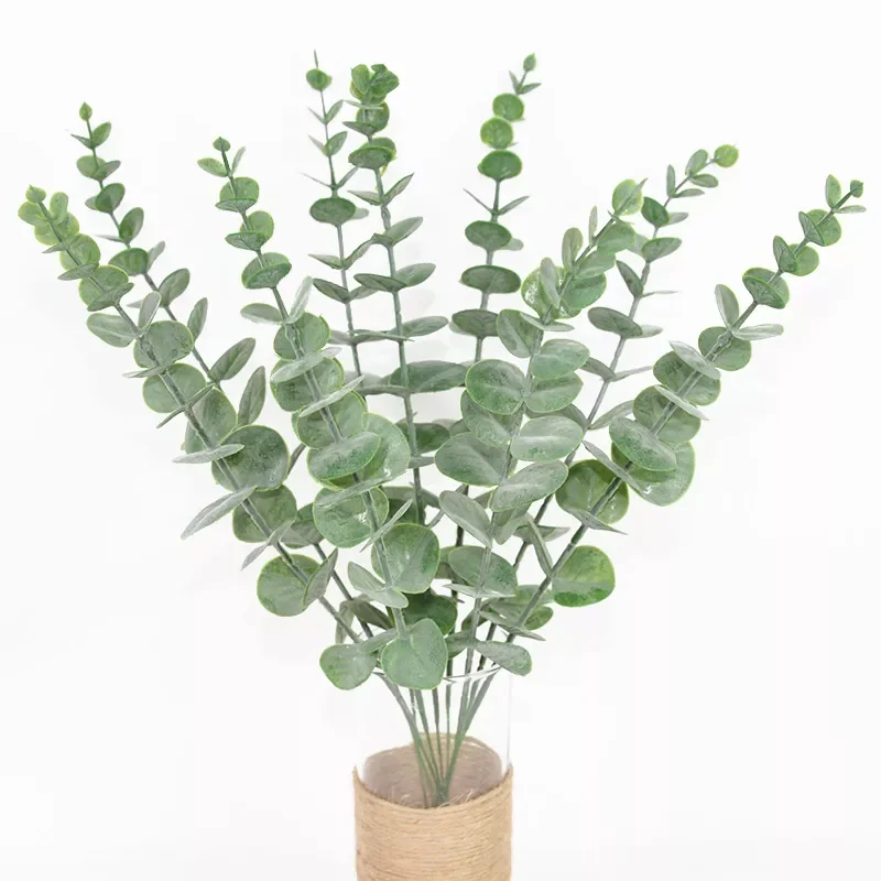 6/12/18pcs Artificial Eucalyptus Leaves Fake Plant Green Branch For Christmas Wedding Party Home Garden Decoration Wreath Flower
6/12/18pcs Artificial Eucalyptus Leaves Fake Plant Green Branch For Christmas Wedding Party Home Garden Decoration Wreath Flower