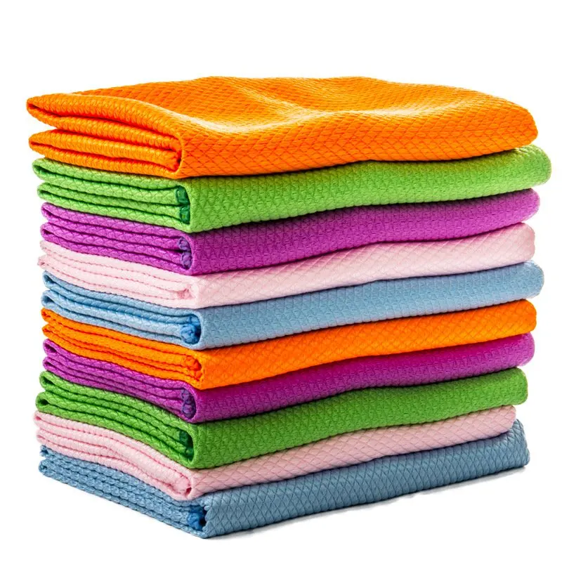 10/5PCS Glass Cleaning Cloth Dishcloth Lint Free For Windows Cars Kitchen Mirrors Reusable Dish Washing Wiping Rag 25x25cm
10/5PCS Glass Cleaning Cloth Dishcloth Lint Free For Windows Cars Kitchen Mirrors Reusable Dish Washing Wiping Rag 25x25cm
