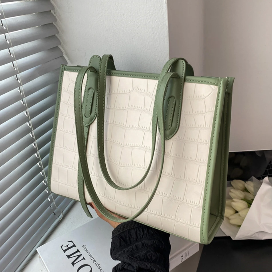 Luxury Designer Women Tote Bag 2023 New Trendy Stone Pattern Handbag Casual Lady Shopper Bag Fashion Large Capacity Shoulder Bag
Luxury Designer Women Tote Bag 2023 New Trendy Stone Pattern Handbag Casual Lady Shopper Bag Fashion Large Capacity Shoulder Bag