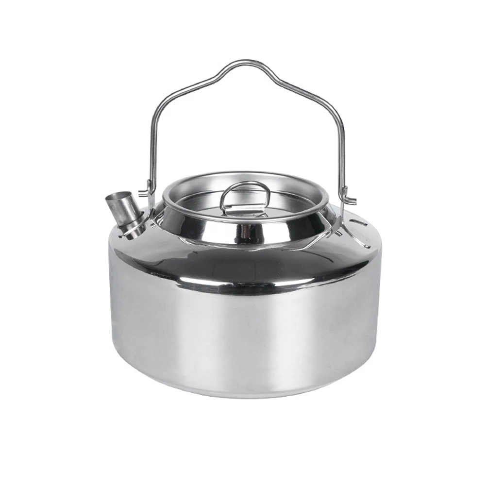 High Quality For Camping Hiking Backpacking Picnic Kettle Camping Outdoor Kettle Stainless Steel Teapot Kettle
High Quality For Camping Hiking Backpacking Picnic Kettle Camping Outdoor Kettle Stainless Steel Teapot Kettle