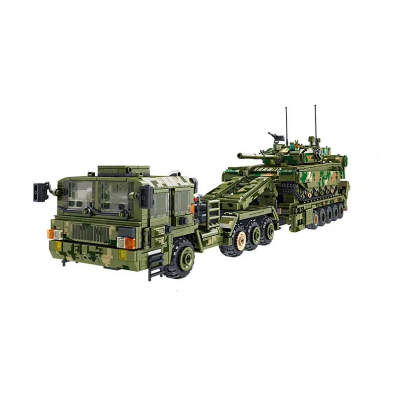 WW2 Military Tank transport vehicle Model with Soldiers Weapon Army Building Blocks Toys for Children Gift 100061 2784pcs
WW2 Military Tank transport vehicle Model with Soldiers Weapon Army Building Blocks Toys for Children Gift 100061 2784pcs
