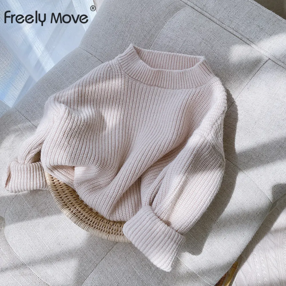 Freely Move 2023 Baby Solid Sweater Kids Baby Girls Clothing Spring New Candy Color O-neck Loose Casual Pullover Sweaters Coat
Freely Move 2023 Baby Solid Sweater Kids Baby Girls Clothing Spring New Candy Color O-neck Loose Casual Pullover Sweaters Coat