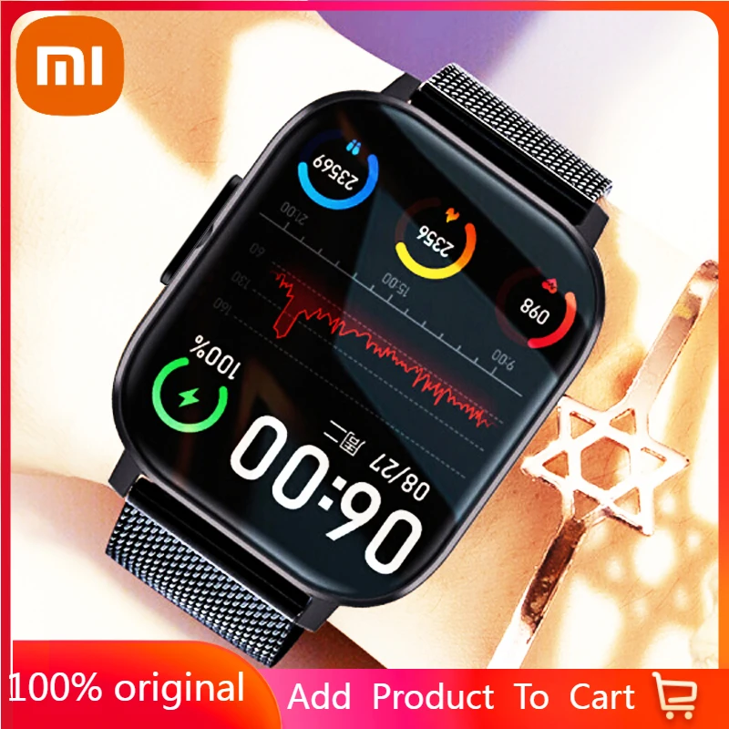 Xiaomi Smart Watch for Android Smart Watch Men 2022 Bluetooth Call Blood Pressure Oxygen Heart Rate Smartwatch Women Waterproof
Xiaomi Smart Watch for Android Smart Watch Men 2022 Bluetooth Call Blood Pressure Oxygen Heart Rate Smartwatch Women Waterproof