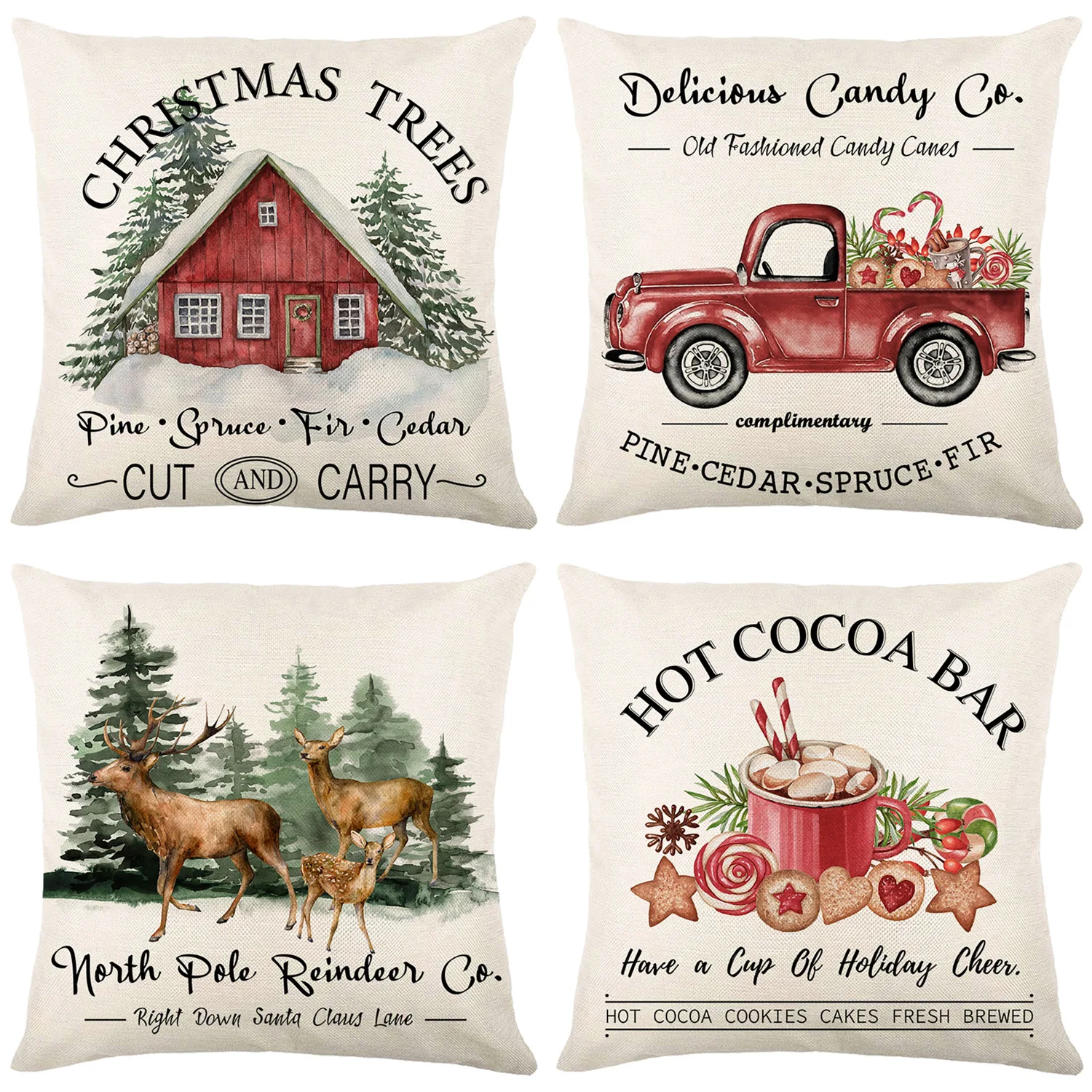 Decorative pillowcase, linen pillowcase, Christmas decoration, home decoration, sofa cushion cover
Decorative pillowcase, linen pillowcase, Christmas decoration, home decoration, sofa cushion cover