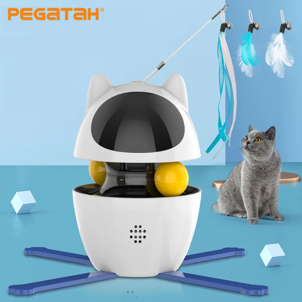 Interactive Toys for Cats 4-in-1 Cat Feather Toy Cat Laser Toys and Cat Ball Toys Interactive Cat Toys for Indoor Cats Toy
Interactive Toys for Cats 4-in-1 Cat Feather Toy Cat Laser Toys and Cat Ball Toys Interactive Cat Toys for Indoor Cats Toy