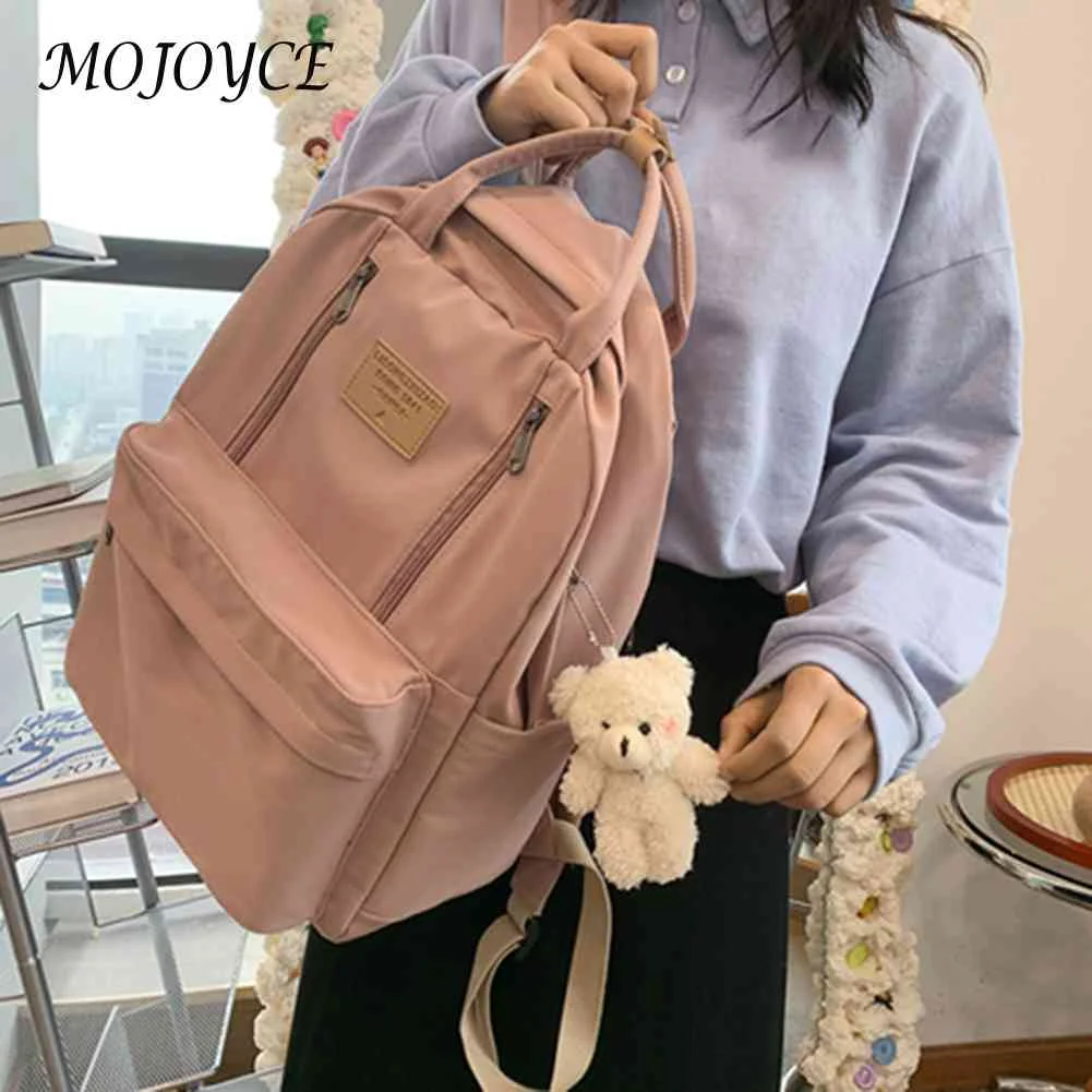 Casual School Backpack Solid Color Simple Backpack for Girls Large Capacity Sports Backpack for Outdoor Travel Camping
Casual School Backpack Solid Color Simple Backpack for Girls Large Capacity Sports Backpack for Outdoor Travel Camping