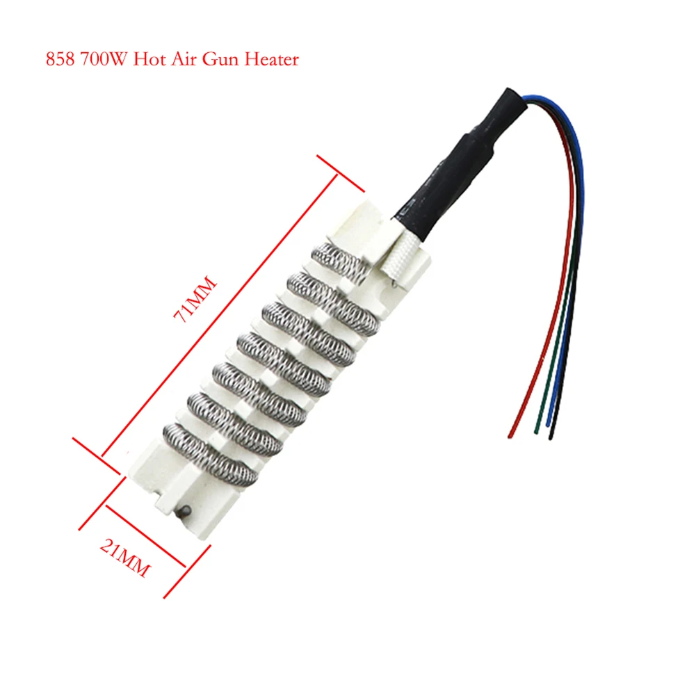 1 Pc Hot Air Gun Heater Soldering Station Tool Ceramic Heating Element For 858D 850A 8018 8586 Desoldering Station Accessories
1 Pc Hot Air Gun Heater Soldering Station Tool Ceramic Heating Element For 858D 850A 8018 8586 Desoldering Station Accessories