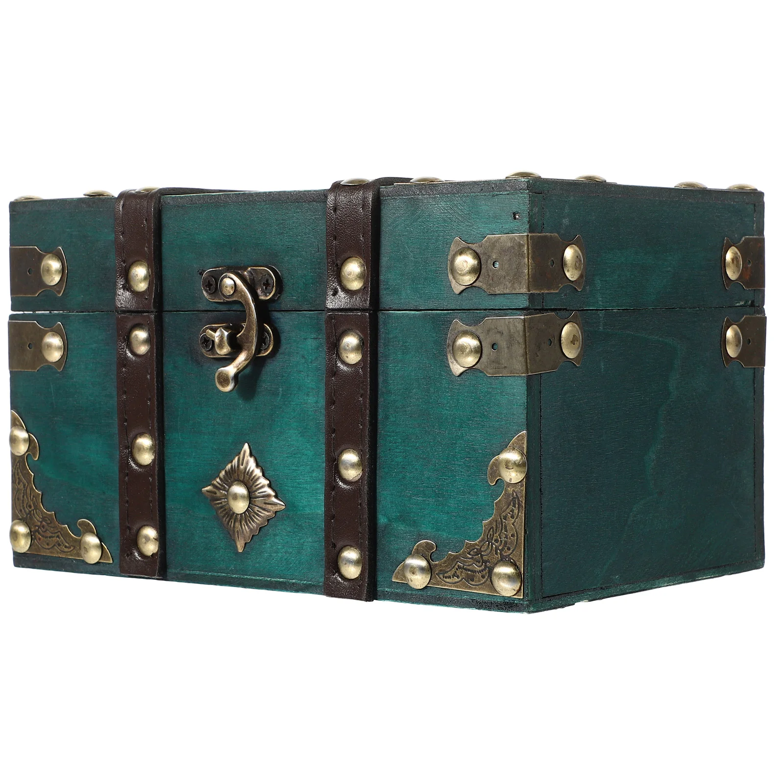 Multifunctional Storage Box Wood Treasure Case Desktop Jewelry Boxes Retro Metal Container Trinket Jewelry+box
Multifunctional Storage Box Wood Treasure Case Desktop Jewelry Boxes Retro Metal Container Trinket Jewelry+box