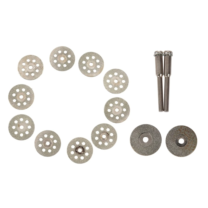 10Pcs Mini 22Mm Diamond Cutting Disc Saw Blade Mill Sheet & 10 X Diamond Cutting Wheel Discs Blades + 2 Arbor Shaft For Rotary T
10Pcs Mini 22Mm Diamond Cutting Disc Saw Blade Mill Sheet & 10 X Diamond Cutting Wheel Discs Blades + 2 Arbor Shaft For Rotary T