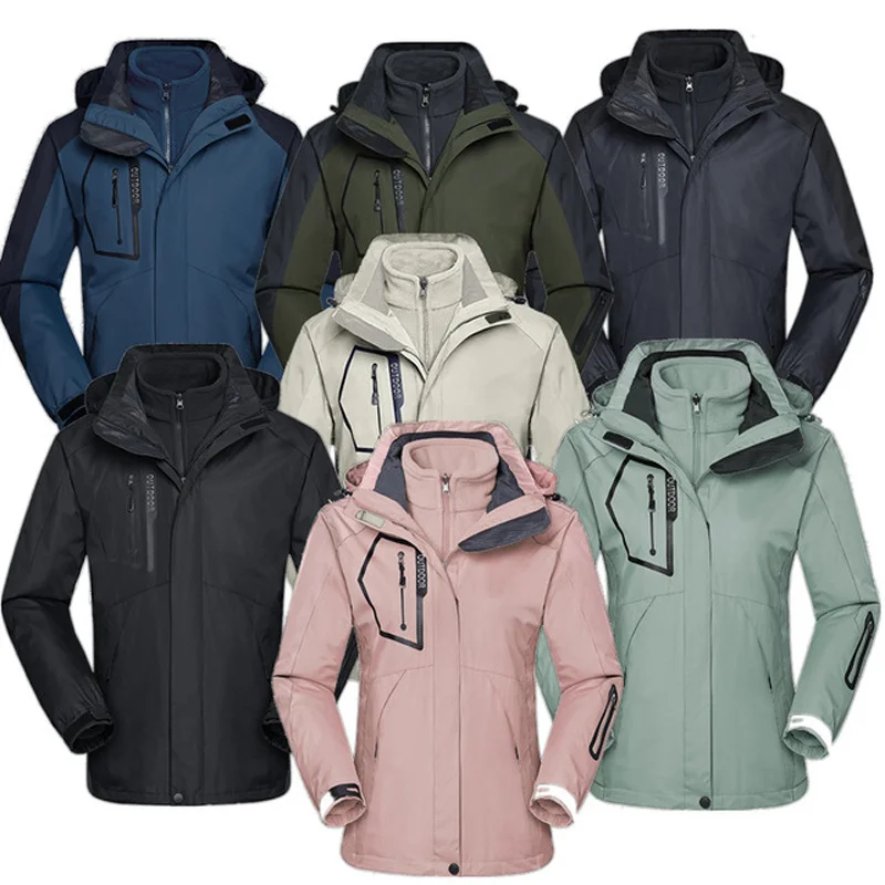 Snow Man Winter Camping Jacket Single Double Plate Skiing Waterproof Windproof Thickening Ventilation Hiking Cloth 
Snow Man Winter Camping Jacket Single Double Plate Skiing Waterproof Windproof Thickening Ventilation Hiking Cloth