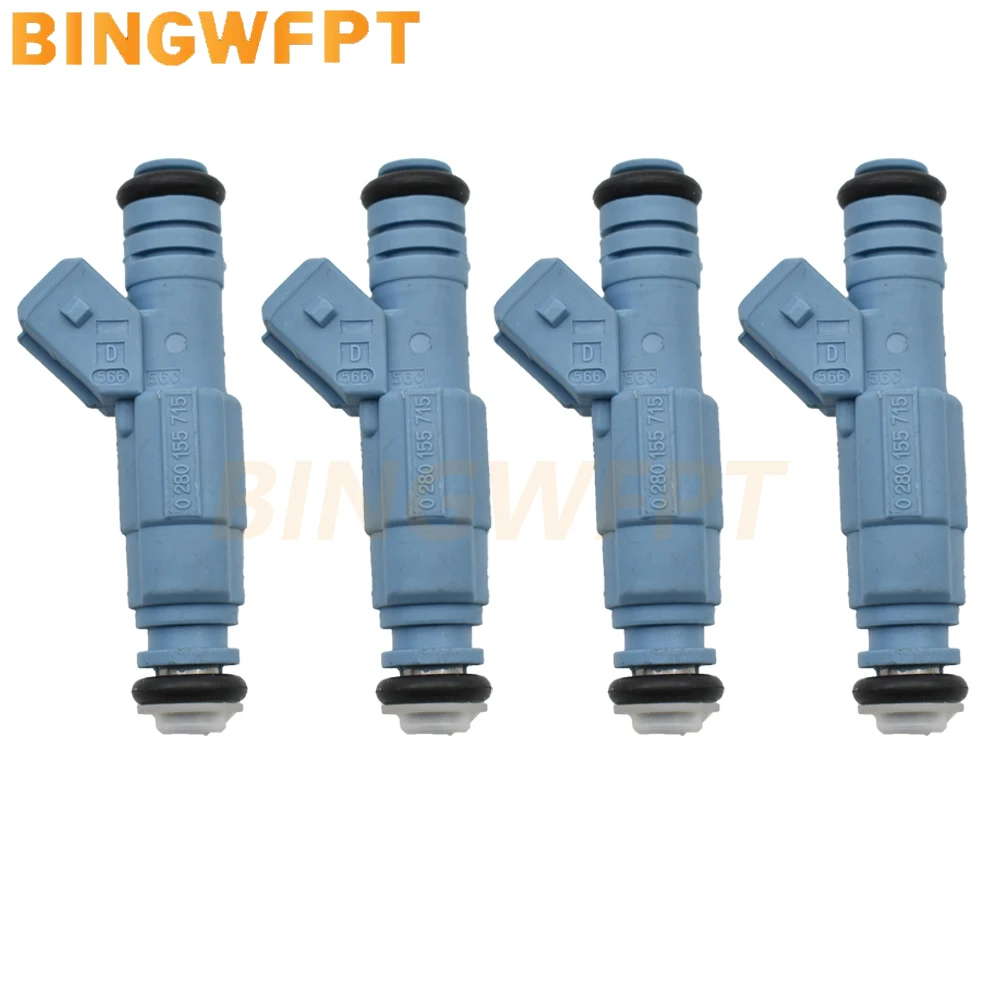 

4PCS Fuel Injectors 24LB 250cc For Ford Pontiac Chevrolet LS1 EV1 5.0L 5.7L V8 Car Accessories 0280155715