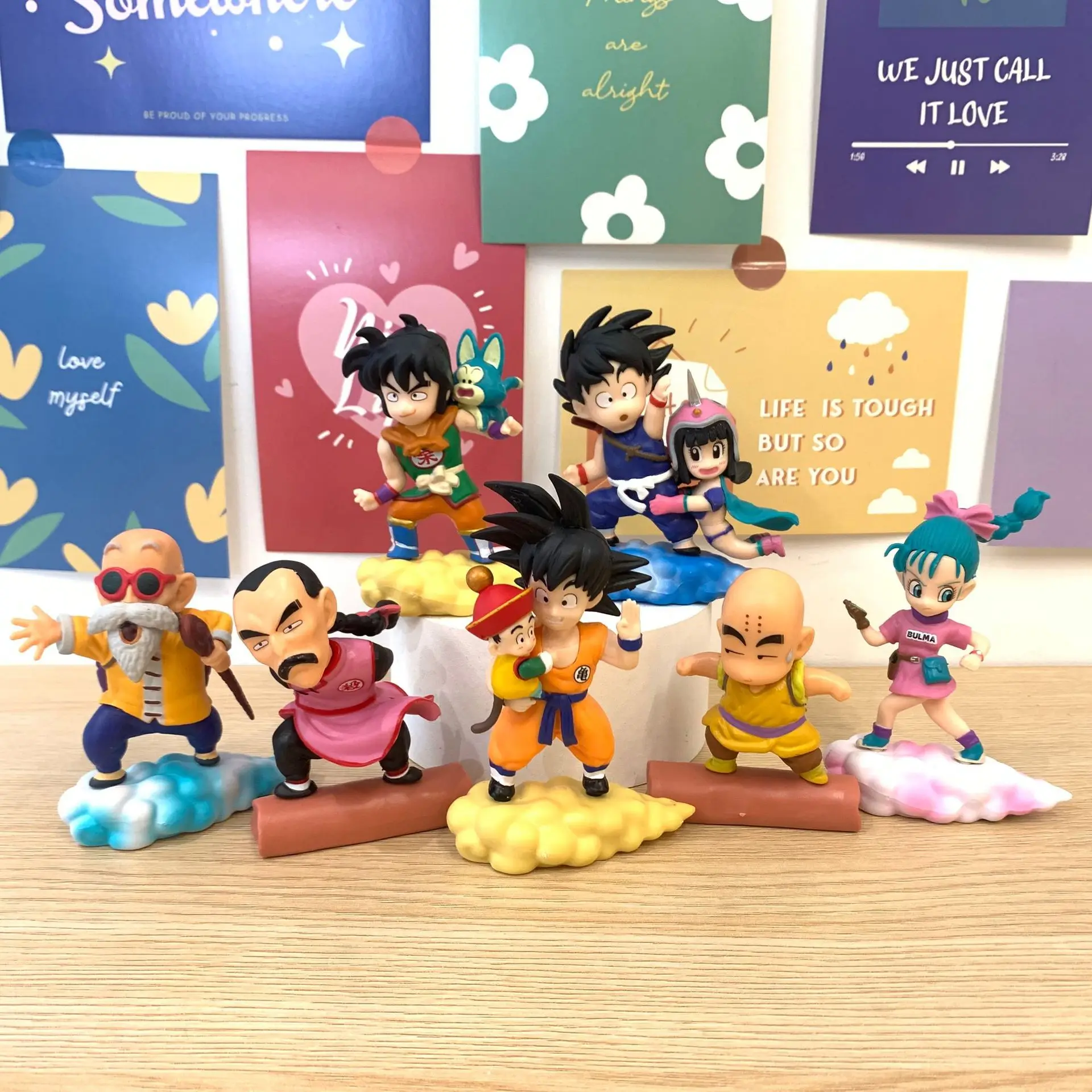 7Pcs/Set Dragon Ball Figure Goku Son Gohan Cake PVC Action Figures Collection Model Toys for Model Figurals Children Gifts
7Pcs/Set Dragon Ball Figure Goku Son Gohan Cake PVC Action Figures Collection Model Toys for Model Figurals Children Gifts