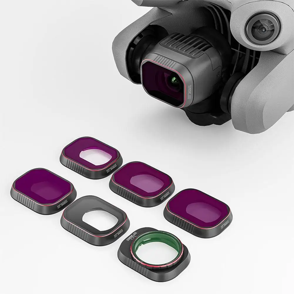 for dji Mini 4 Pro Drone 3/4/6Pcs Lens Filter Set Multifunctional ND UV CPL Neutral Density Camera Filter Kit Accessories
for dji Mini 4 Pro Drone 3/4/6Pcs Lens Filter Set Multifunctional ND UV CPL Neutral Density Camera Filter Kit Accessories