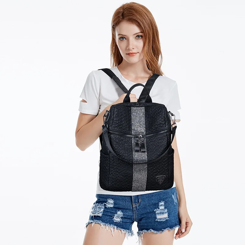 Backpack for Women 2020 New Fashion All-match Light Female Backpack Travel Leisure Leather Bag
Backpack for Women 2020 New Fashion All-match Light Female Backpack Travel Leisure Leather Bag