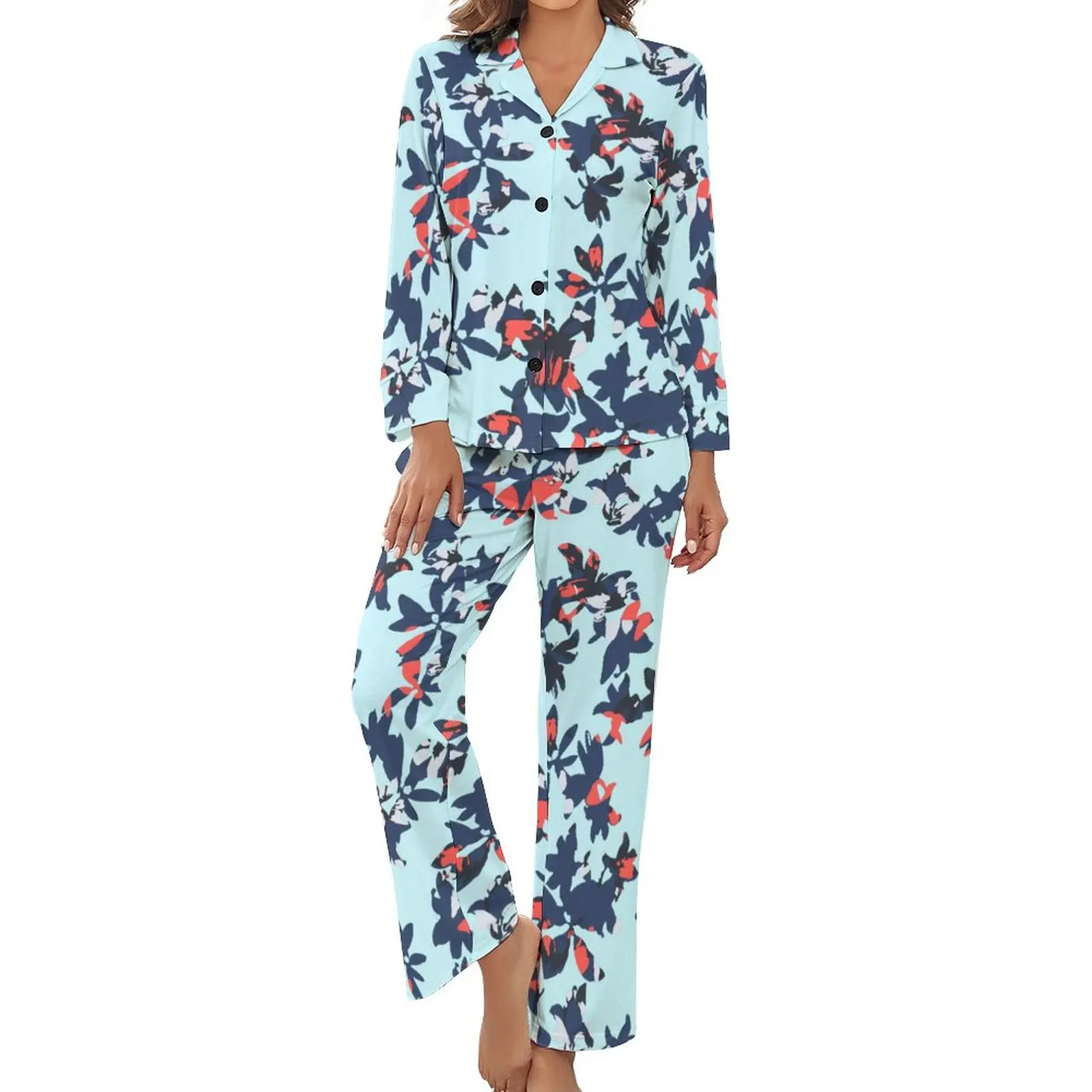 Fun Flower Print Pajamas Retro Floral Long Sleeve Retro Pajama Sets 2 Pieces Sleep Daily Graphic Nightwear Birthday Gift
Fun Flower Print Pajamas Retro Floral Long Sleeve Retro Pajama Sets 2 Pieces Sleep Daily Graphic Nightwear Birthday Gift