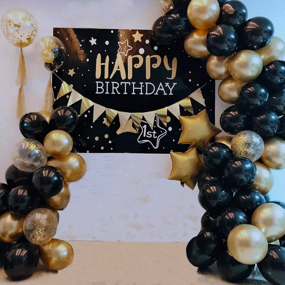 20pcs 12inch Chrome Gold Black Latex Balloons Birthday Party Decorations Kids 16 18 21st 30 40 50 Graduation Man Woman New Year
20pcs 12inch Chrome Gold Black Latex Balloons Birthday Party Decorations Kids 16 18 21st 30 40 50 Graduation Man Woman New Year