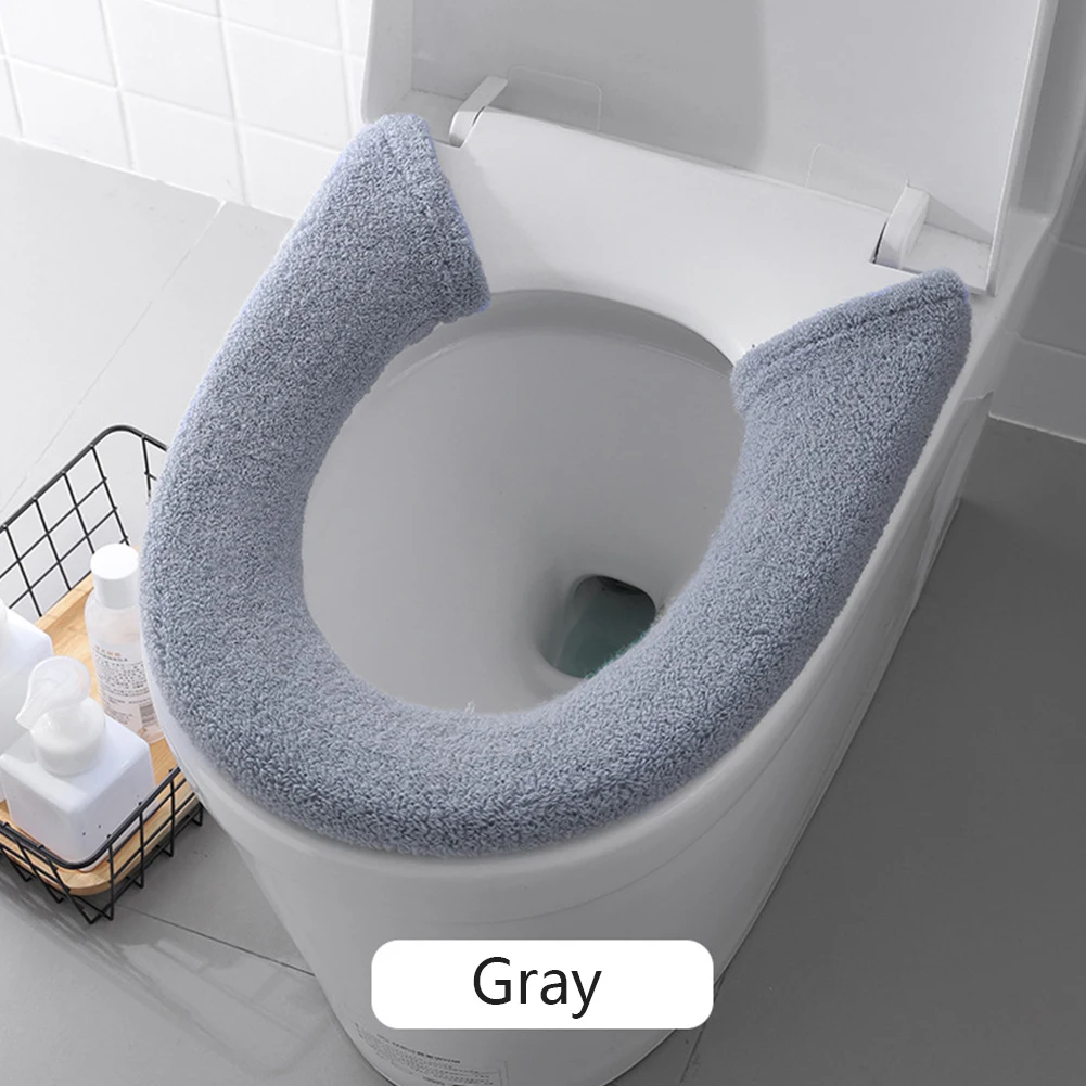 Bathroom Toilet Seat Thickened Toilet Washable Soft Warmer Mat Cover Pad Closestool Mat Seat Case Toilet Lid Accessories
Bathroom Toilet Seat Thickened Toilet Washable Soft Warmer Mat Cover Pad Closestool Mat Seat Case Toilet Lid Accessories