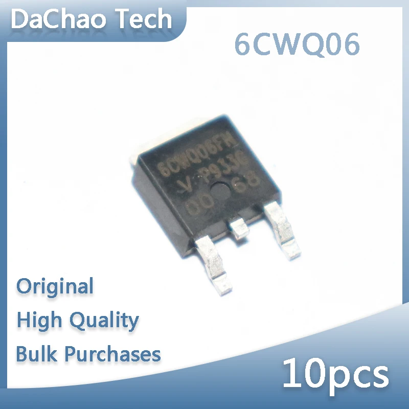 10pcs 6CWQ06FNPBF 6CWQ06 6A 60V VISHAY Schottky Diodes TO-252 Original New
10pcs 6CWQ06FNPBF 6CWQ06 6A 60V VISHAY Schottky Diodes TO-252 Original New