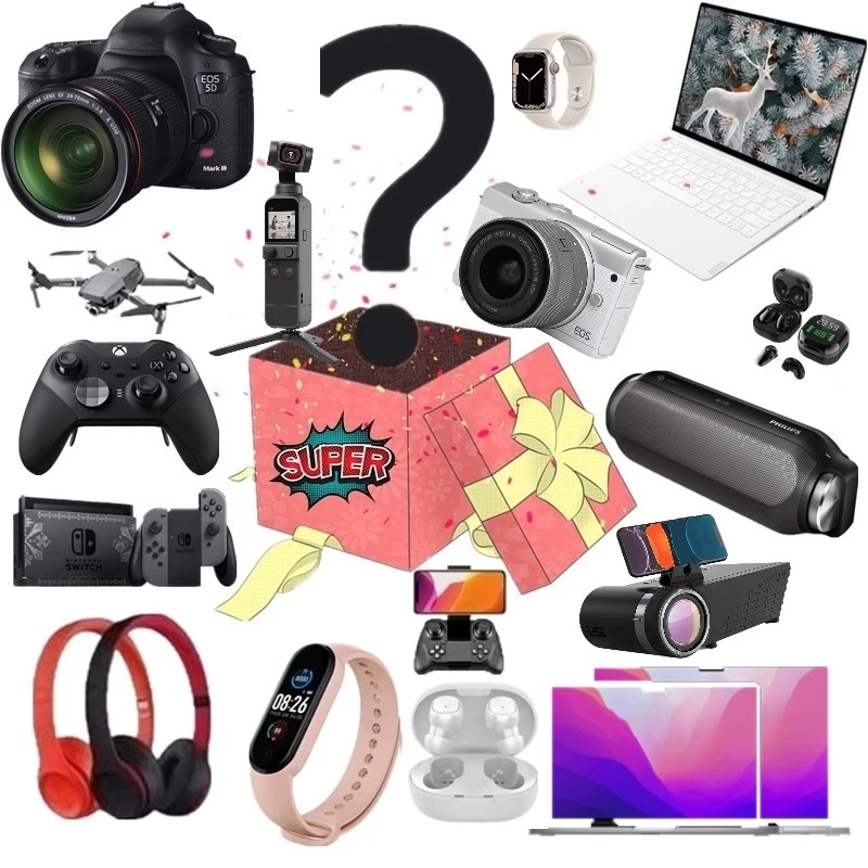 2022 Most Popular New Lucky Mystery Box 100% Surprise High-quality Gift More Precious Item Electronic Products Waiting for You!
2022 Most Popular New Lucky Mystery Box 100% Surprise High-quality Gift More Precious Item Electronic Products Waiting for You!