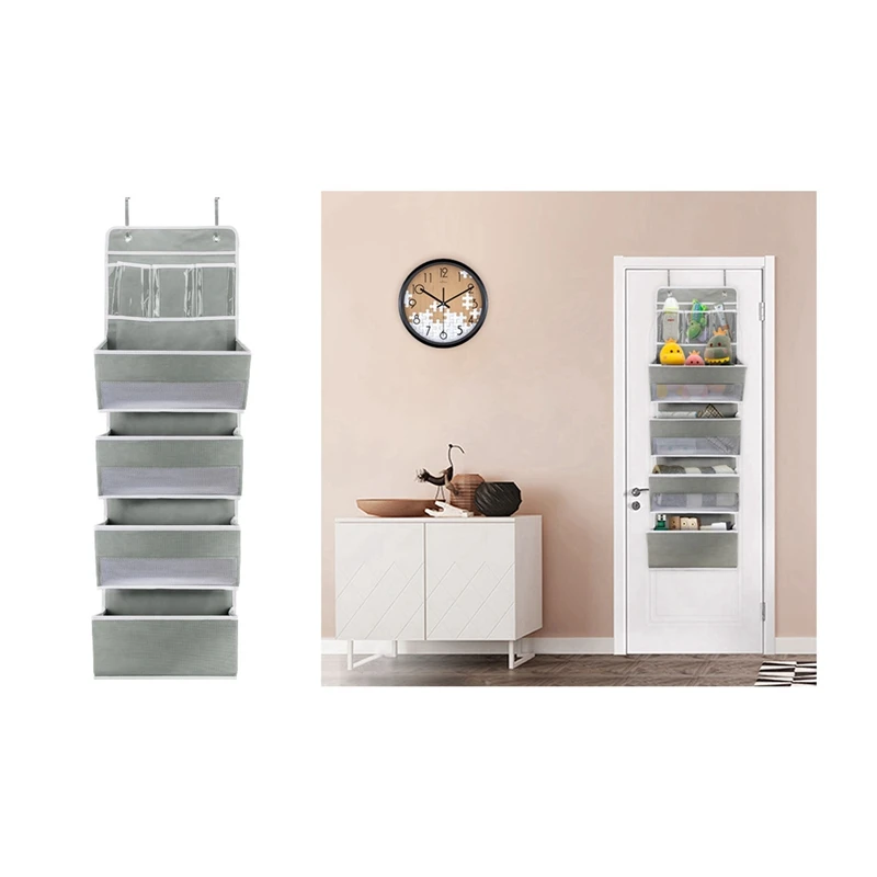 Five-Layer Non-Woven Storage Bag Door Hanging Storage Rack Wall Hanging Bag Wardrobe Rack Coat Rack
Five-Layer Non-Woven Storage Bag Door Hanging Storage Rack Wall Hanging Bag Wardrobe Rack Coat Rack