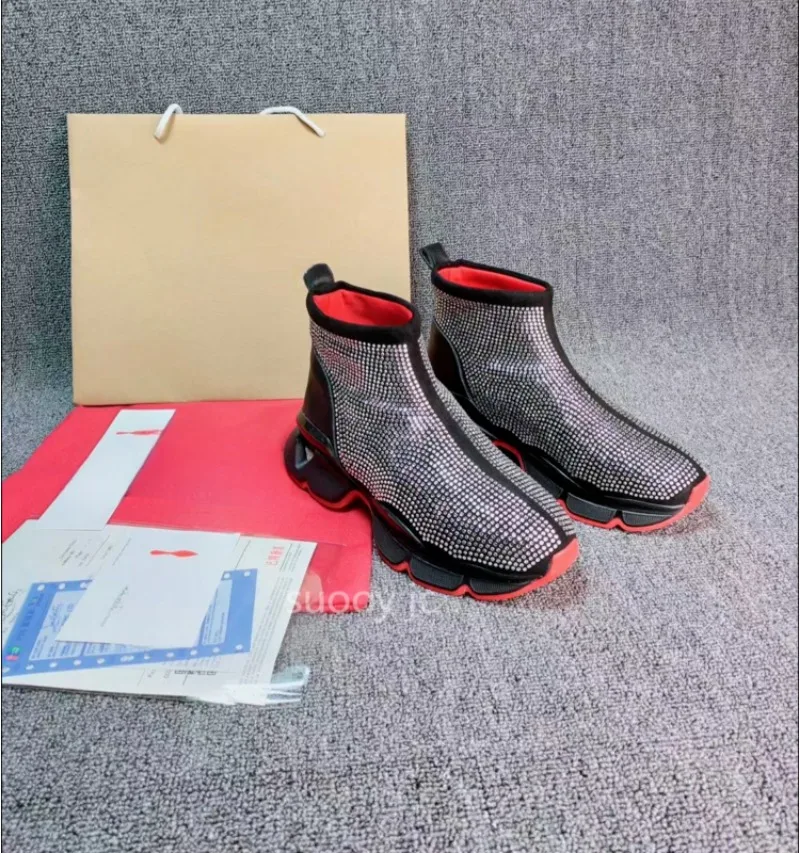 Designer Red sole shoes Platform Sneakers Rivets Thick bottom Couple Sports Shoes Men Women Brand Casual Fashion Trainers 04
Designer Red sole shoes Platform Sneakers Rivets Thick bottom Couple Sports Shoes Men Women Brand Casual Fashion Trainers 04