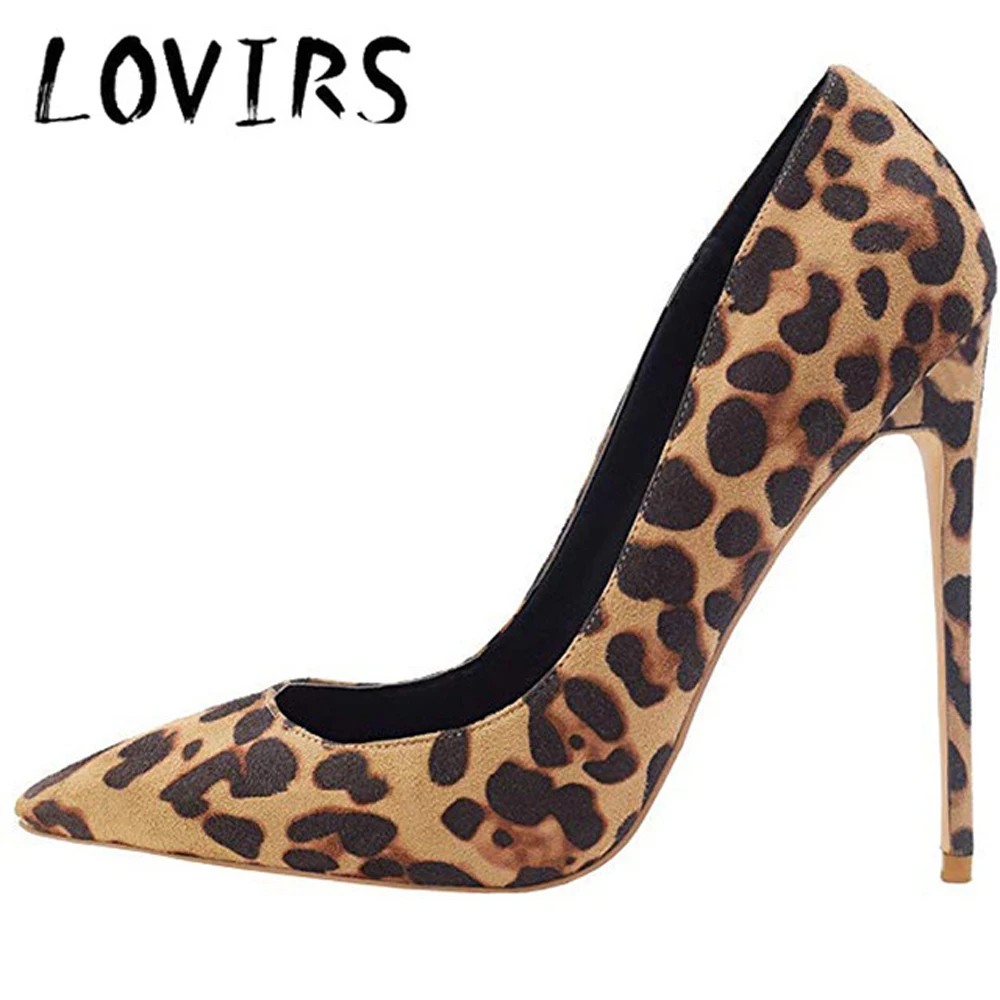 LOVIRS Women's High Heel 12cm Leopard Pointed Toe Pumps Thin Heel Dress Party Shoes
LOVIRS Women's High Heel 12cm Leopard Pointed Toe Pumps Thin Heel Dress Party Shoes