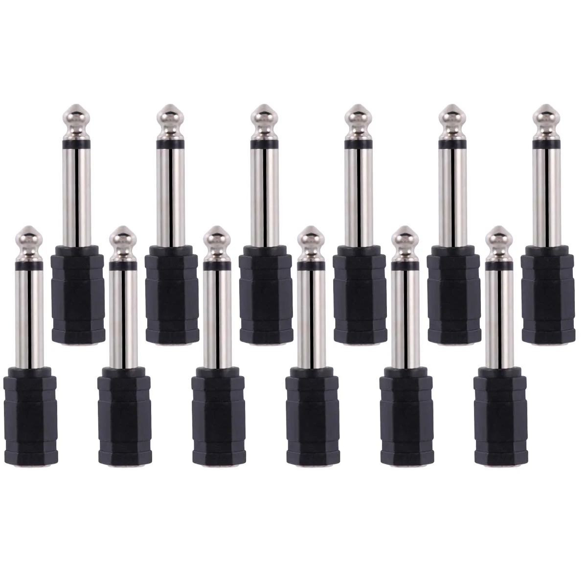 12 Pcs 635 Plug 35 Jack Connector Headset Adapter Audio Converter 635mm 35mm Microphone Speaker Socket
12 Pcs 635 Plug 35 Jack Connector Headset Adapter Audio Converter 635mm 35mm Microphone Speaker Socket