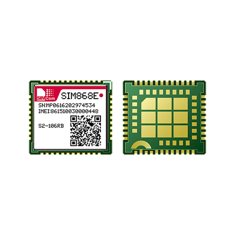 

SIMCOM SIM868E GSM/GPRQuad-Band GSM/GPRS+GNSS Module combines GNSS GPS GLONASS BDS technology for satellite navigation BT4.0