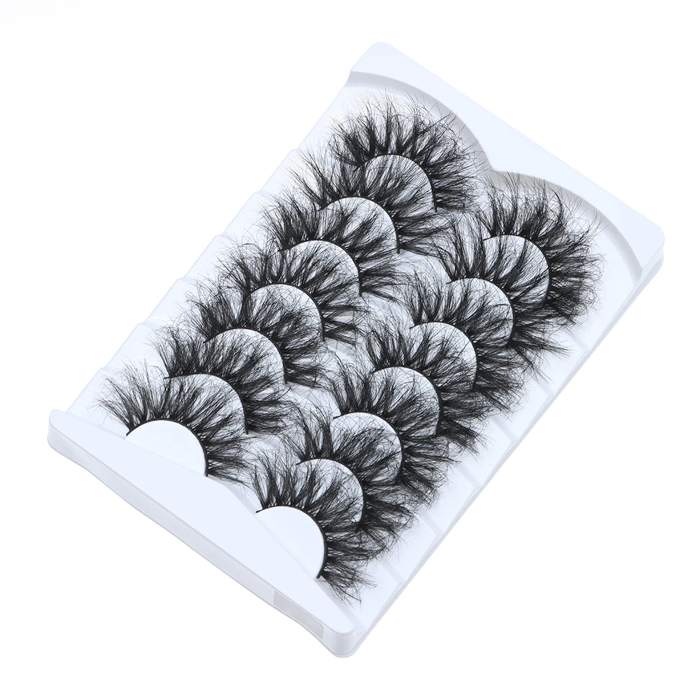 7Pairs Faux Mink Eyelash Handmade Natural Long Thick Messy False Eyelashes Soft Wispy Fluffy Eye Makeup Beauty Extension Tools
7Pairs Faux Mink Eyelash Handmade Natural Long Thick Messy False Eyelashes Soft Wispy Fluffy Eye Makeup Beauty Extension Tools
