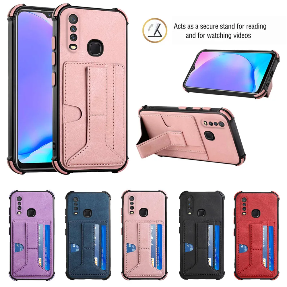Stand Phone Case for ViVo Y33 V21 V20 Y73 Y21S Y51A Y95 Y12S Y15S Y72 PU Leather Protection Wallet Card Holder Shockproof Cover
Stand Phone Case for ViVo Y33 V21 V20 Y73 Y21S Y51A Y95 Y12S Y15S Y72 PU Leather Protection Wallet Card Holder Shockproof Cover