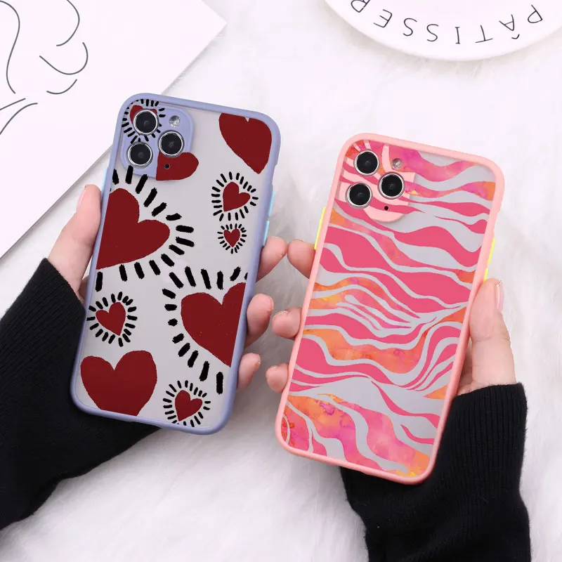 Cute Love Heart Curve Graph Phone Case For iPhone 7 8 Plus SE 2020 13 14 12 Mini 11 Pro Max X XR XS Shockproof Capa Back Covers
Cute Love Heart Curve Graph Phone Case For iPhone 7 8 Plus SE 2020 13 14 12 Mini 11 Pro Max X XR XS Shockproof Capa Back Covers