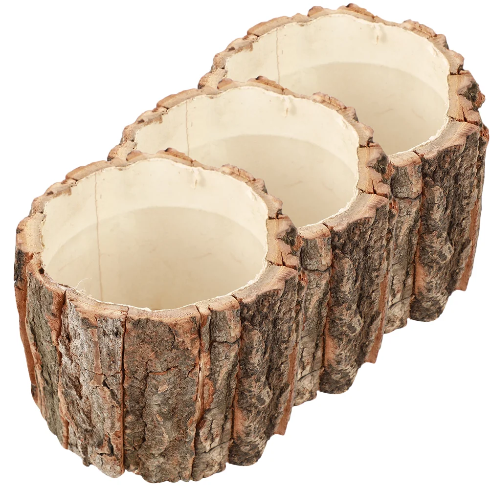 3 Pcs Mini Artificial Plants Flower Bucket Wooden Flowerpot Barrel Country Style Vase Planting Container Succulent Log
3 Pcs Mini Artificial Plants Flower Bucket Wooden Flowerpot Barrel Country Style Vase Planting Container Succulent Log