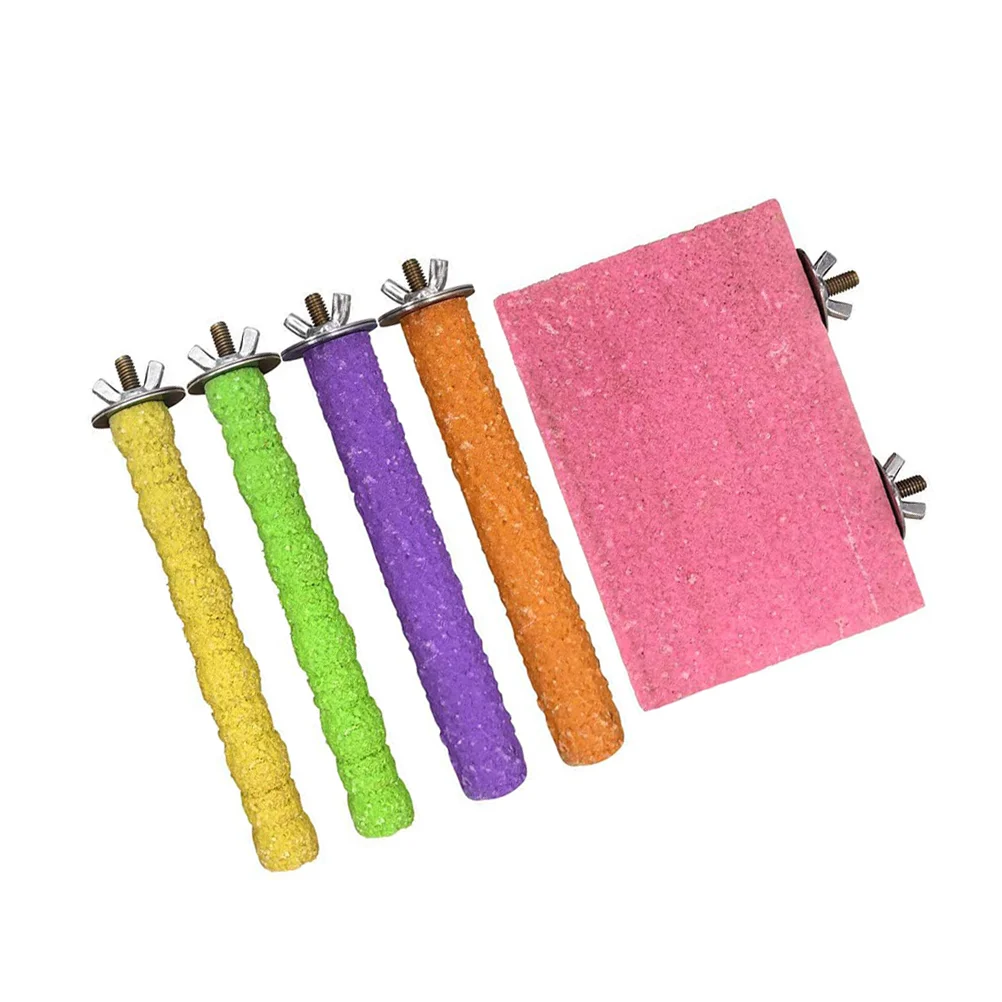 5pcs Parrot Toy Parrot Perch Bird Exercise Toy Cockatiel Perch Stands Bird Playground Pet Training Stand
5pcs Parrot Toy Parrot Perch Bird Exercise Toy Cockatiel Perch Stands Bird Playground Pet Training Stand